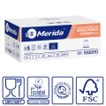 MERIDA PREMIUM AUTOMATIC MAXI - paper towel in roll for maxi auto-cut dispenser, diameter 18.5 cm, white, 3-ply, 100 m (6 rolls / carton)